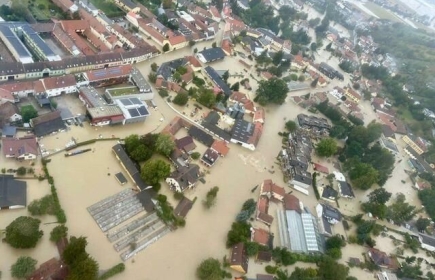 Hochwasser im Tullnerfeld